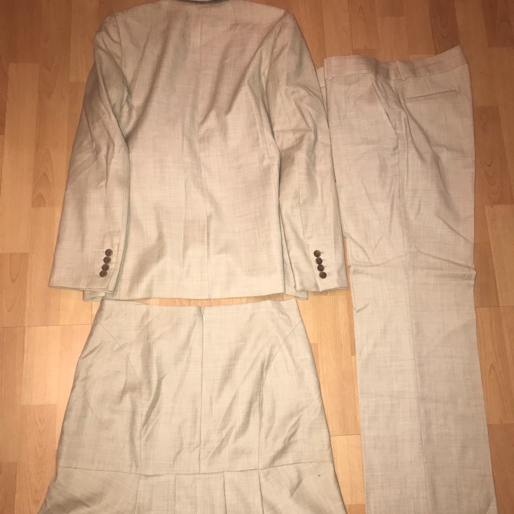 Jcrew 3piece Wool Suit